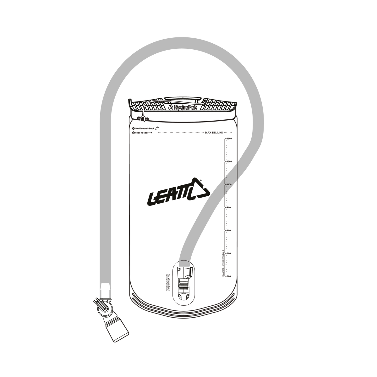 Bladder HydraPak 1.5L Vertical with tube - Degree bite valve I1