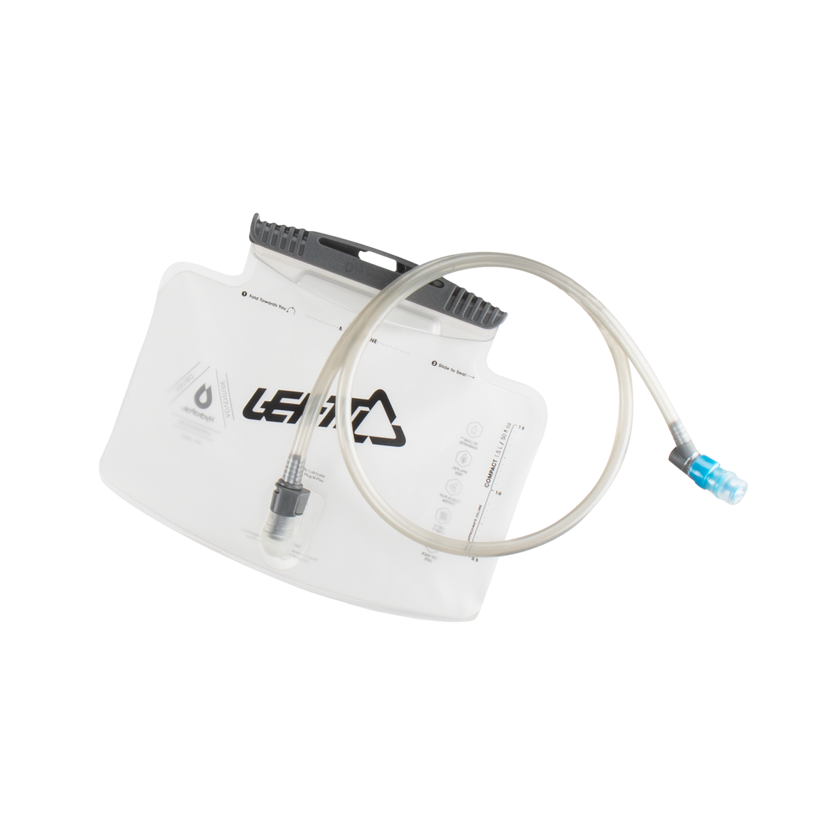 Bladder HydraPak Leatt 1.5L horizontal w tube & degree bite MTB X0