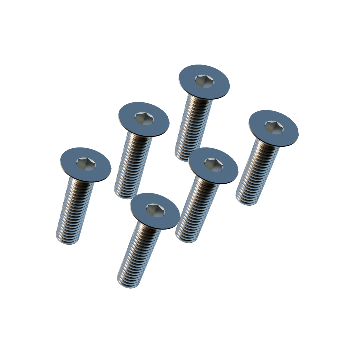 Bolt Kit Titanium Gravity Stems - 6pcs B2